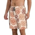 thumbnail image 2 of Kll Mushrooms2 Men'S Casual Summer Beach Shorts Hawaiian Shorts With Pockets-Xx-Large, 2 of 9