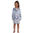 thumbnail image 2 of Wonder Nation Girls Long Sleeve Fleece Sleep Gown, Sizes 4-18 & Plus, 2 of 5