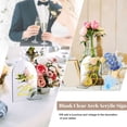 thumbnail image 3 of 25 Sets 4 x 6 Inch Clear Arch Acrylic Sign with Stand Blank Arched Round Top Sheet Arch Table Numbers for Wedding, 3 of 8