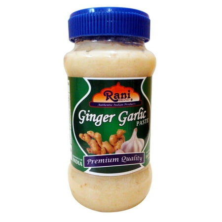 Rani Ginger Garlic Paste 10.58oz (300gm) ~ Vegan | Gluten Free Ingredients | NON-GMO | No Colors | Indian Origin 10.5oz ~ Ginger-Garlic