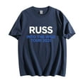 thumbnail image 2 of Russ Into The Wild Tour 2025 Cotton Tshirt Casual Short Sleeve Vintage Tops Tees, 2 of 4