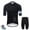 D51/Black, variant on Afdoent Mens Two Piece Outfits Men's Bike Short Sleeved Top Competitive Road Cycling Clothing Riding Set Beach Clothes Fashion