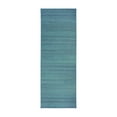 thumbnail image 3 of My Magic Carpet 2.5'x7' Machine Washable Non-Slip Kitchen Hallway Runner Rug - Solid Blue, 3 of 6