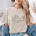 thumbnail image 4 of Jollimate Just Breath Butterfly Shirt, Floral Graphic Tee, Mental Health Awareness T-Shirt for Women, 4 of 6