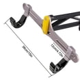 thumbnail image 5 of Yihuala Horizontal Wall Mount Rack Adjustable Bike Hanger Wall Bike Rack Hooks Home Garage Storage Rack Easily, 5 of 11
