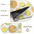 thumbnail image 6 of Non-Slip Rug Pad Rugs Farmhouse Lemon Seamless Rectangle Area Rugs 5x7Ft Soft Carpet Pads for Living Room Kids Room, Yellow Orange Green Fruit, 6 of 9