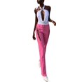 thumbnail image 1 of Txlixc Pantalones casuales de barril recto para mujeres Txlixc moda, 1 of 9