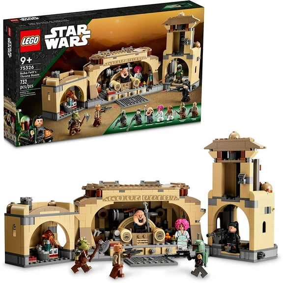 LEGO Boba Fett's Throne Room 75326 Building Set (732 Pieces)