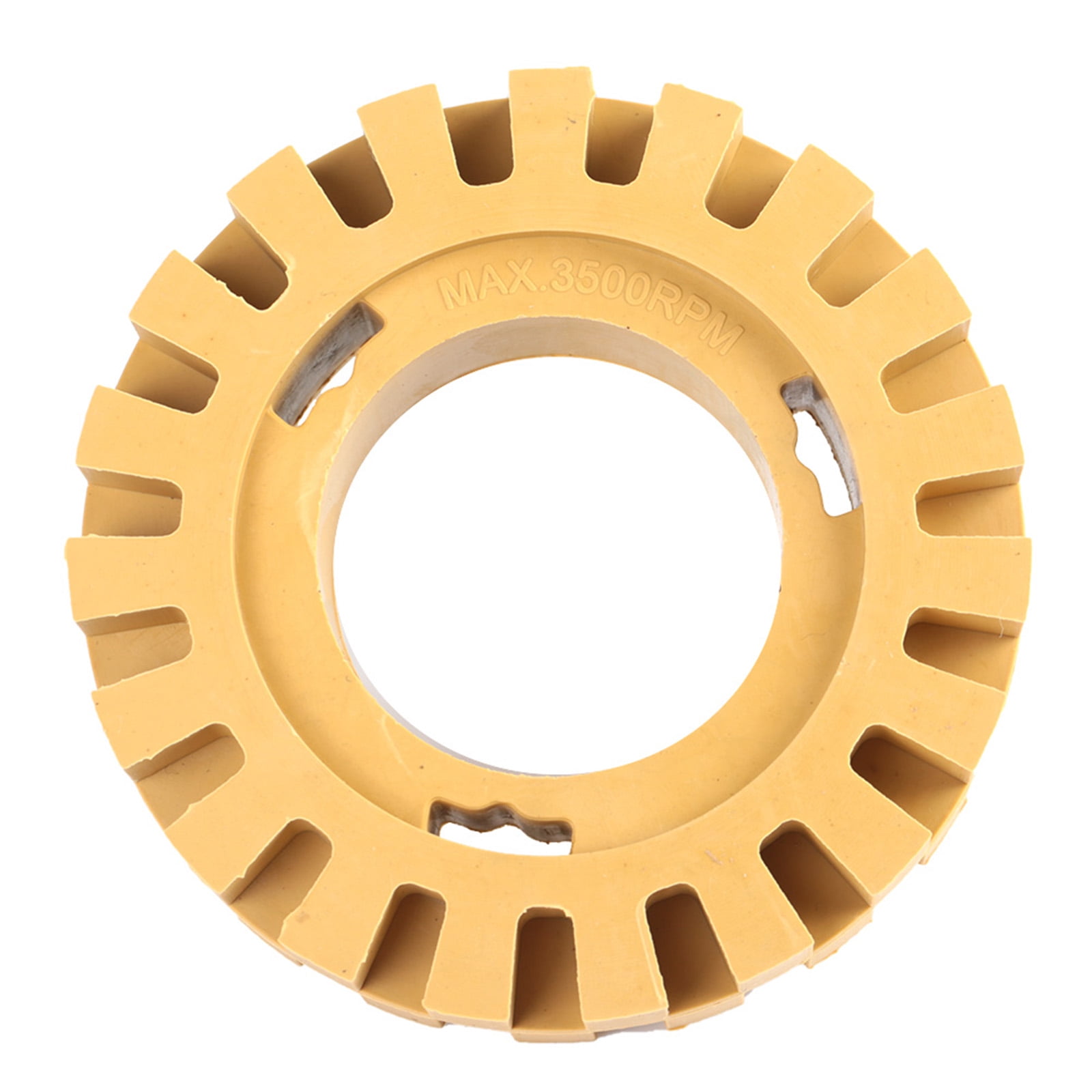 BToBackyard Serrated Rubber Grinding Wheel More Durable Polishing 100mm