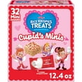 thumbnail image 3 of (2 pack) Rice Krispies Treats Valentine's Day Minis with Sprinkles Chewy Mini Marshmallow Cereal Bars, Kids Snacks, 12.4 oz, 32 Count, 3 of 11