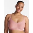 thumbnail image 2 of Joyspun Women’s Wireless Bonded Bra with Mesh Inserts, Sizes XS-XXXL, 2 of 5