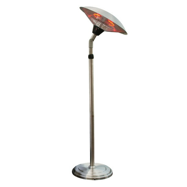 Hiland Telescopic Electric Patio Heater With Adjule Head Hiland Telescopic Electric Patio Heater