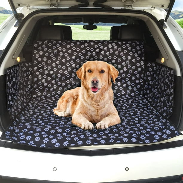 Couverture pour chien pour voiture, coffre et siège arrière