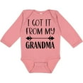 thumbnail image 3 of Inktastic I Got It From My Grandma Boys or Girls Long Sleeve Baby Bodysuit, 3 of 5