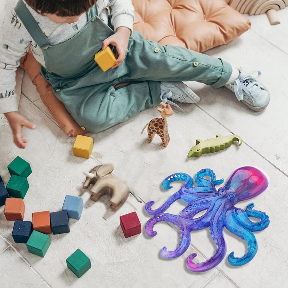 Large Octopus Resin Molds, Silicone Ornament Mold for Epoxy Casting, Animals Display Mould for DIY Resin Crafts, Wall Hanging Home Decor Halloween Christmas Gifts