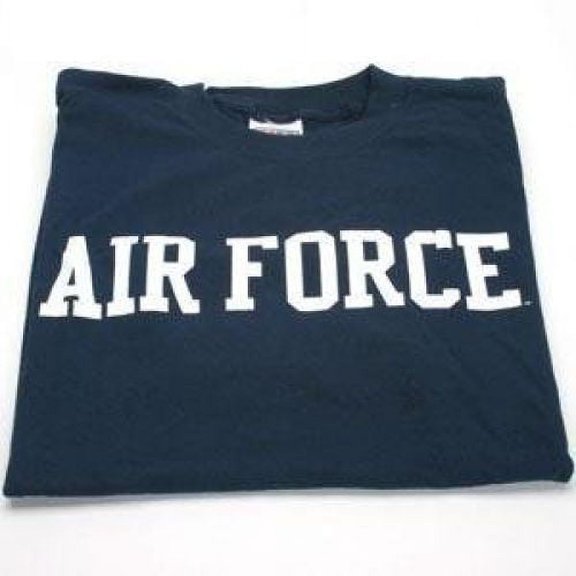 Air Force Falcons T-shirt - Vertical, Navy