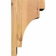 thumbnail image 3 of 5 1/2"W x 6"D x 10"H Mediterranean Smooth Corbel, Western Red Cedar, 3 of 9