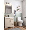 thumbnail image 3 of DeerValley Liberty Compact Toilets One-Piece Toilet With High-Efficiency Flush Round Toilet for Space-Saving Floor Mounted 12 in. Rough In 1-Piece 1.1/1.6 GPF Dual Flush (Seat Included), 3 of 17