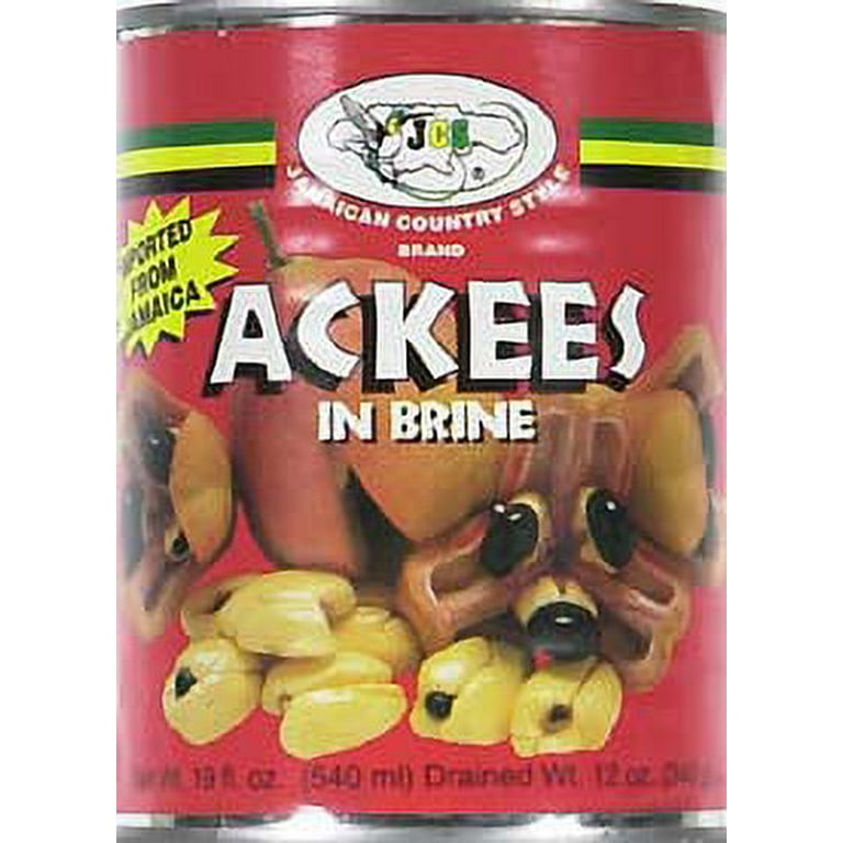 JCS Jamaican Country Style Ackees In Brine, 19 fl oz - Walmart.com
