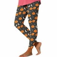 thumbnail image 2 of Wowcloth Women's Brushed Christmas Halloween Ankle Length Seasonal Printed Leggings S-XL, 2 of 5