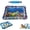 Green, variant on Cat Cooling Mat - Inflatable Water Sensory Play Mat with Pump, Pet Cooling Pad with Exercise Swatting Hunting, Interactive Cat Toys Anti-Scratch Leak Proof Play Mat (Yellow)