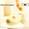 thumbnail image 3 of 2026 New Cat Paw Print Fluffy Plush Fleece Height-Increasing Slippers, Waterproof Cloud Comfort Slippers for Women, 3 of 8