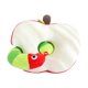 thumbnail image 2 of Cojín de manzana con forma de manzana, cómodo y acogedor, adorable y peluche con forma de gusano, para el cuello, para sala de estar., 2 of 9