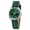 Green, variant on BERNY Silver Watch for Women, Casual Ladies Analog Quartz Watch with Canvas Strap, 3ATM Water Resistant, Small Seconds Hands-Dial, Classic Womens Wristwatch Gifts (Light Blue)