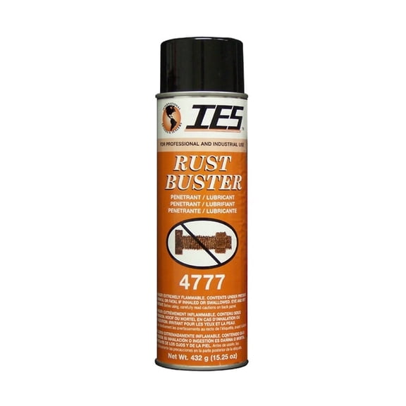 IES Rust Buster Penetrating Oil / Lubricant 20oz, Aerosol, OZ 4 Pack