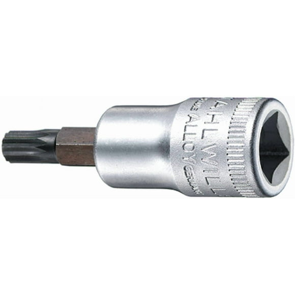 Stahlwille 02060008 Tri-Square Socket M8 3/8" Drive 52mm Chrome Alloy Steel