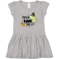 thumbnail image 3 of Inktastic Halloween Trick Rawr Treat with Dinosaur Girls Toddler Dress, 3 of 5