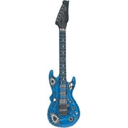 Inflatable Guitar, Assorted Colors, 1ct