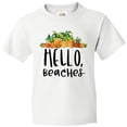 thumbnail image 3 of Inktastic Hello, Beaches Group of Pineapples Youth T-Shirt, 3 of 5
