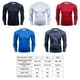 thumbnail image 5 of Guardurnaity Body Cómodo Respira libremente Corsé Algodón Absorbente Respetuoso con la piel Medias de manga larga Deporte al aire libre Elástico Whippy Camisetas Rojo, rojo> XL XL Guardurnaity AP013529-08, 5 of 6