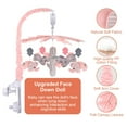 thumbnail image 3 of Blublu Park Baby Crib Musical Mobile, Woodland Rotating Toys 3 Modes 12 Lullabies Nursery Decor, Pink, 3 of 8