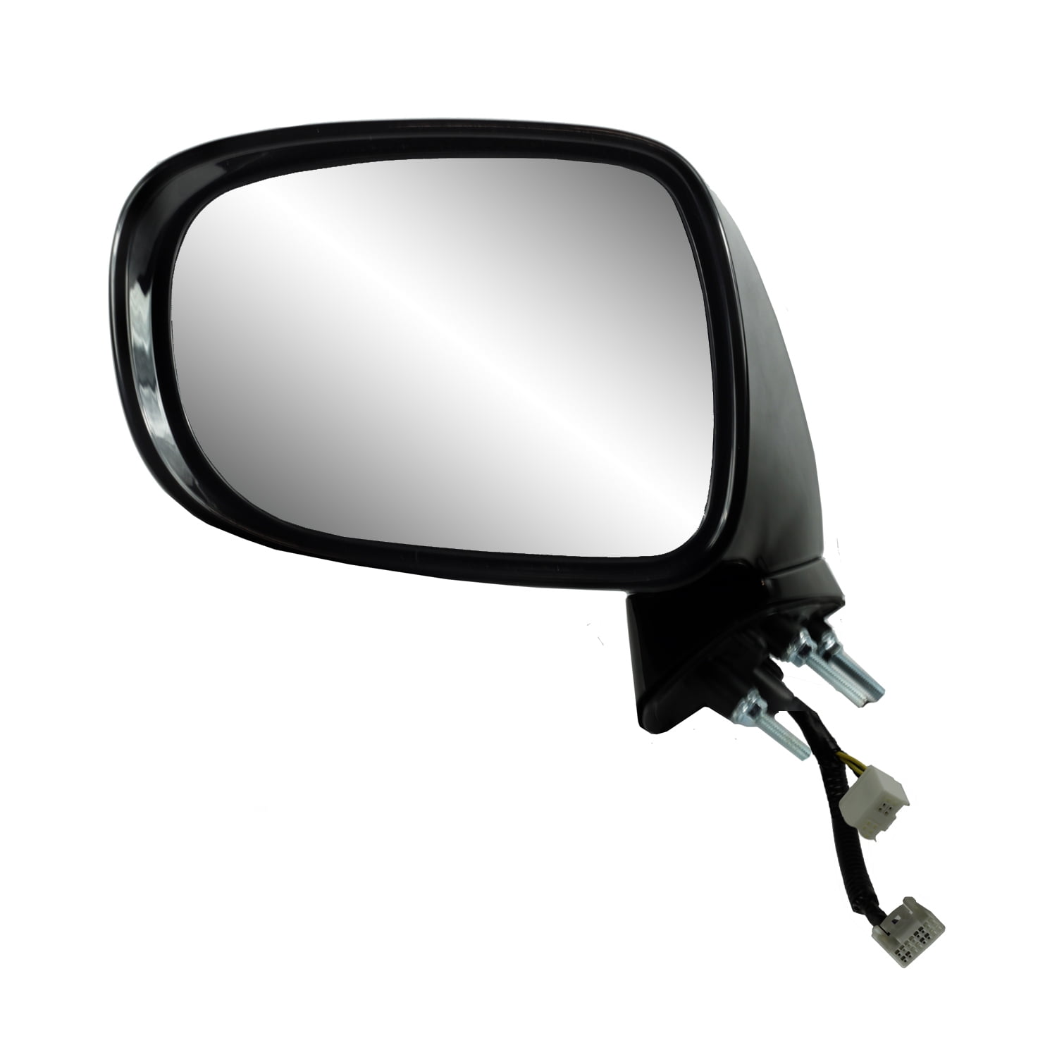 w/o Memory Fit System Passenger Side Mirror for Kia Soul Textured Black w/PTM Cover Heated Power w/Turn Signal Foldaway 