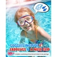 thumbnail image 2 of Gafas de natación Rantizon para niños, visión amplia, antivaho, rayos UV, de 3 a 15 años, 2 of 7