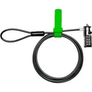 ChargeTech Anti-Theft Combination Cable Lock for Securing Laptops, Computers, Tablets and Other Devices