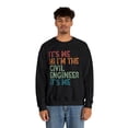 thumbnail image 4 of Civil engineer Sweatshirt, Gifts, Crewneck, 4 of 4