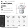 thumbnail image 5 of Kdxio Men's Hawaiian Shirt for Men Short Sleeve Shirt Playful Polar Bear Pals Summer Casual Holiday Beach Button Down T-Shirts, 5 of 5