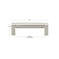 thumbnail image 4 of GlideRite 3-3/4 in. 96mm Center to Center Smooth Bar Pull, Satin Nickel, 4 of 4