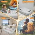 thumbnail image 4 of KITBONIS Air Bed for Kids Inflatable Travel Bed Toddler Blow Up Bed for Indoor Outdoor Air Mattress Set for Child Double-sided Mattress, 4 of 7