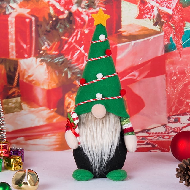 Fiudx Ofertas Relámpago Adorno Decorativo De Regalo Navideño De Rudolf, Muñeco Sin Rostro, Muñeco Anciano