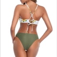 thumbnail image 3 of Mujeres Bandeau acolchado Push Up traje de baño ropa de playa traje de baño Bikini conjunto Fridja nalpqowj21730, 3 of 8