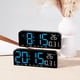 thumbnail image 5 of Reloj despertador digital Matsuzay con pantalla LED naranja, 5 of 6