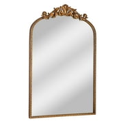 Better Homes & Gardens 20" x 30" Filigree Arch Metal Wall Mirror Decor in Gold