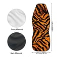 thumbnail image 6 of Uourmeti Auto Seat Guard Fashion Auto Seat Cover Polyester Anti-Slip, Suitable for Car Sedan, Tiger Stripe, 6 of 6