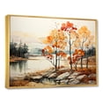 thumbnail image 2 of Designart "Gilded Oak Splendor I" Tree Oak Floater Framed Wall Art Prints, 2 of 5