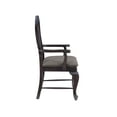 thumbnail image 6 of Linon Kuras Traditional Accent Armchair, Dark Brown, 6 of 9
