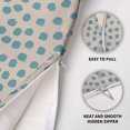thumbnail image 6 of Christmas Light Blue Polka Dot Pillow Covers 20x20 Set of 2 Winter Boho Style Decorative Throw Pillow Cases Outdoor Farmhouse Holiday Decoration for Sofa Couch Bed, 6 of 6